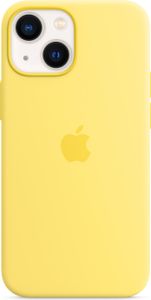 Apple Silikon Case iPhone 13 mini     ye  mit Magsafe, zitronenschale