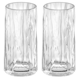 Koziol - Superglas Club Nr. 08 Glas 300 ml 2er-Set