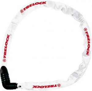 Kettenschloss Trelock Kombi 60cm, Ø 4mm BC 115/60/4, weiß, ohne Halter