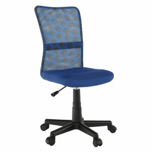 MOB, Dětská otočná židle - Gofry (modrá)