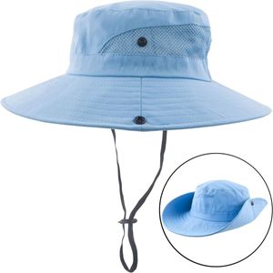 Damen Faltbarer Sonnenhut Sommerhut UV Schutz Wanderhut Fischerhut