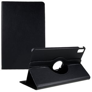 Cazy Hülle Kompatibel mit Lenovo Tab P11 Gen 2 - 360 Grad Rotation Tablet Case mit Stand - Schwarz