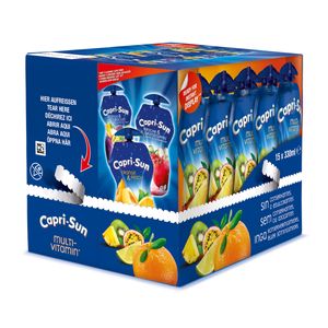 Capri Sun Multivitamin Erfrischungsgetränk Mehrfrucht 330ml 15er Pack