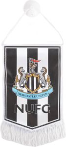 Newcastle United FC - vlajka, mini TA12545 (jedna velikost) (černá/bílá)