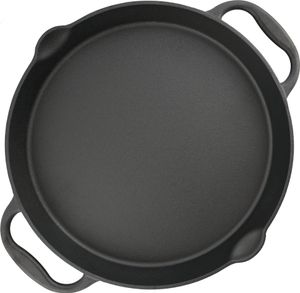 BBQ-Toro Gusseisen Grillpfanne Ø 40 cm - Servierpfanne mit Ausgießer BBQ-Toro Gusseisen Grillpfanne Ø 40 cm - Servierpfanne mit Ausgießer
