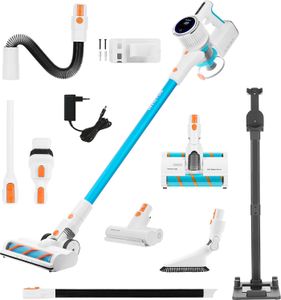 Genius Invictus X7 Facelift Deluxe Set 21-tlg. Akku Staubsauger kabellos, HEPA Filter, Ladestation, LED Licht, Akkusauger Handstaubsauger, beutellos Genius Invictus X7 Facelift Deluxe Set 21-tlg. Akku Staubsauger kabellos, HEPA Filter, Ladestation, LED Licht, Akkusauger Handstaubsauger, beutellos