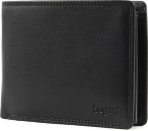 bugatti Geldbörse Simbiosi Coin Wallet with Zip Compartment 9CC Black schwarz