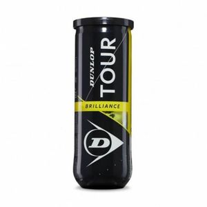 Dunlop Tour Brilliance Yellow 3 Balls