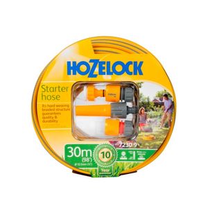 Hozelock - Schlauchleitung "Starter" Set ST6647 (30 m x 12,5 mm) (Gelb)