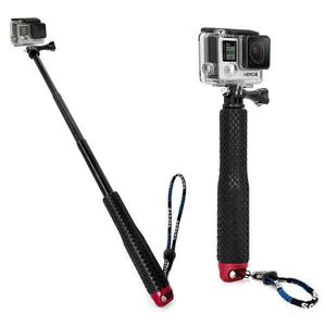 Teleskopstange Selfie Stick Stange wasserdicht für Action Kamera GoPro Zubehör i