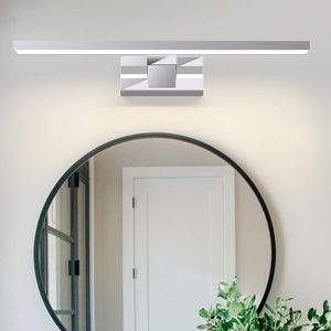 ZMH Lustro LED Lampa lustrzana Biała lampa ścienna 2ER Wodoodporna lampa ścienna IP44 Neutralne białe światło 4000K odporne na wilgoć 8W 40CM do łazienki piwnicy kuchni szafki łazienkowej