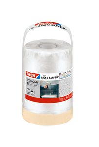 tesa Nachfüllrolle für Easy Cover 2in1 Malerband&Abdeckfolie Economy M 33m:55cm