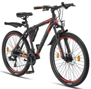 Licorne Bike Effect Premium Mountainbike in 26, 27,5 und 29 Zoll - Fahrrad für Jungen, Mädchen, Herren und Damen - Shimano 21 Gang-Schaltung - Herrenrad