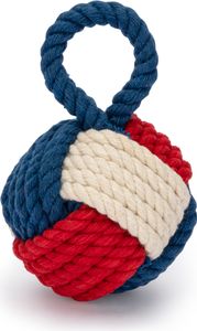 NKlaus Baumwoll-Briefbeschwerer Tricolor, 13x8,5x8,5cm, dekorativ & praktisch, geeignet als Schreibtisch-Accessoire, Dekoration 11784