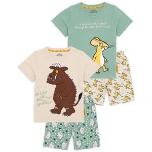 The Gruffalo - Schlafanzug mit Shorts für Kinder NS7575 (98) (Bunt)