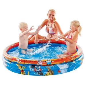Planschbecken Down Under Kinder Pool aufblasbar Outdoor Kleinkind Baby Becken : Ø 140 x H26 cm Größe: Ø 140 x H26 cm