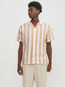 Jack & Jones Summer Kurzarmhemd Gelb M Mann Gelb M