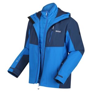 Regatta 3 in 1 Jacke Winterjacke Herren Wentwood VII, Größe:L, Farbe:Blau