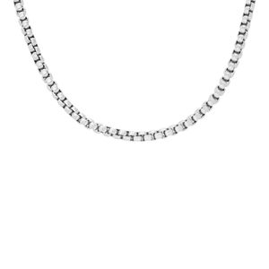 Fossil JF04505040 Herren Kette Edelstahl Silber 51 cm