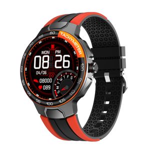 E15 Smart Watch Venkovní sportovní mechanické hodinky Vodotěsný monitor srdečního tepu Sleep Tracker Orange