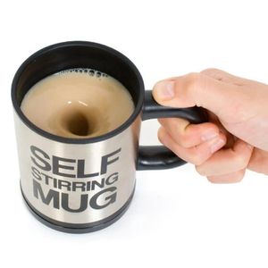 Selbstrührende Tasse Selbstumrührender Edelstahl Becher Kaffeetasse Kaffeebecher