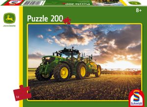 Schmidt Spiele 56145 - John Deere Tractor 6150R, puzzle 200 elementów