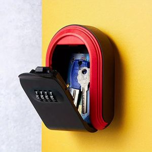 Schlüsselkasten, Zahlenschloss, Schlüsselaufbewahrung, Kombinationsbox, Schlüsseletui, Mit Installationszubehör