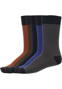 Ponožky Urban Classics Stripes and Dots Socks 5-Pack multicolor - 35–38