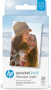 Hp Sprocket Luna Fotopapier 20 Einheiten    One Size