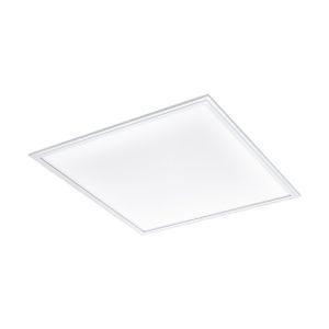 EGLO LED Panel Salobrena 1, Deckenlampe, Wohnzimmerlampe, LED Deckenleuchte aus Aluminium, Kunststoff, Bürolampe, LED Küchenlampe, neutralweiß, 62 cm