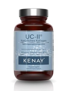 UC-II® Natürliches Kollagen II 60 Kapseln - Nahrungsergänzungsmittel  KENAY®
