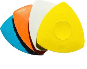 10 Schneiderkreiden Markierkreide Stoffkreide Kreideplatten bunt