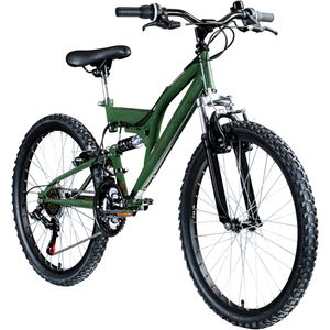 Galano FS180 Jugendfahrrad 24 Zoll Mountainbike ab 8 Jahre 130 - 145 cm 21 Gänge