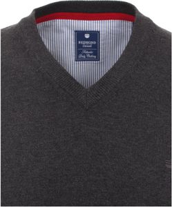 Redmond - Regular Fit - Herren Pullunder mit V-Ausschnitt in verschiedenen Farbvarianten (601), Größe:5XL, Farbe:Grau(79) Redmond - Regular Fit - Herren Pullunder mit V-Ausschnitt in verschiedenen Farbvarianten (601), Größe:5XL, Farbe:Grau(79)