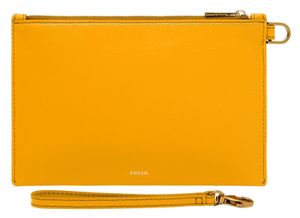 FOSSIL Utensilientasche Wristlet Golden Yellow dunkelgelb