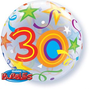 Bubble-Ballon Birthday 30