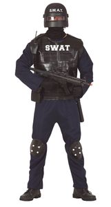 SWAT Einheit Kostüm für Herren, Größe:M