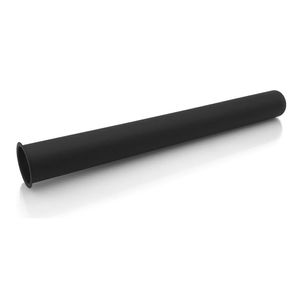 tecuro Verstellrohr - Tauchrohr - 300 mm - für Geruchsverschluss Messing schwarz-matt