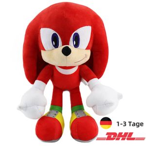 Sonic - Knuckles The Echidna Plyšová hračka 30cm Červená barva Super měkká kvalita