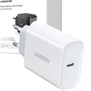 Ugreen Fast USB Charger Type C Power Delivery 30 W Quick Charge 4.0 weiß (70161)