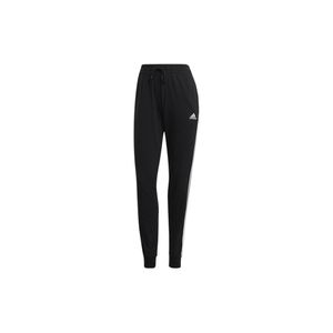 adidas Jogginghose Damen im 3 Streifen Design, Farbe:Schwarz, Größe:XS