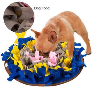 Schnüffelteppich Hund - Schnüffel-Matte für Hunde - Interaktives Hunde-Spielzeug – Schnüffel-Wiese-45*45 cm