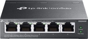 TP-Link Omada 5-portový gigabitový ľahko spravovateľný prepínač so 4 portami PoE+