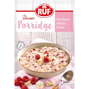 RUF Porridge Himbeer White Choc 65g
