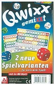 Qwixx gemiXXT - 2er Set Zusatzblöcke