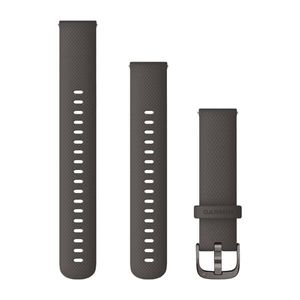 Garmin Schnellwechselarmband 18mm - Silikon - Graphit010-12932-0E