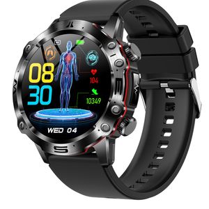 1,43" Smartwatch ženy Muži, s funkcí telefonu Fitness Tracker Hodinky Sportovní monitorování zdraví BT5.2 S0S funkce tísňového volání IP68 Vodotěsné, němčina