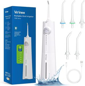 Voinee Oral Irrigator Munddusche >>Y205<< IPX7 Wasserdicht, Kabellos Elektrisch, professionale Zahnreinigung, Zahnpflege, Mundhygiene, für die Reinigung von Zahnstein