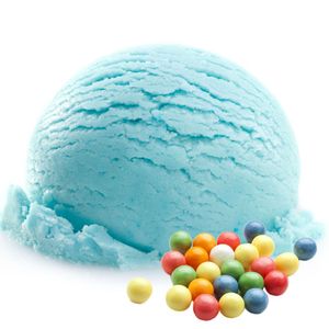 Bubble Gum Geschmack Blau Eispulver Softeispulver 1:3 - 1 kg