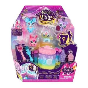 Moose Toys Mixies Mixlings Verzamelketels Magische Regenboog, 5-Pack
